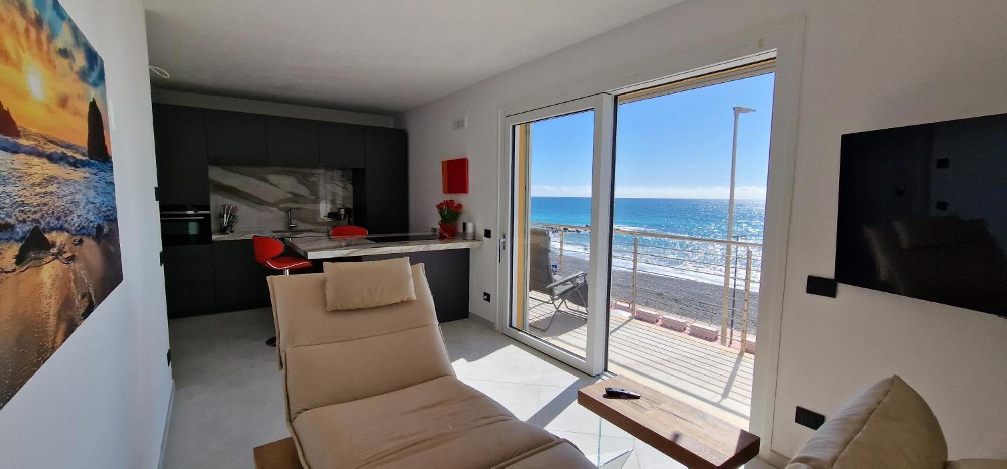 Mare Blu Apartment Ventimiglia Luaran gambar