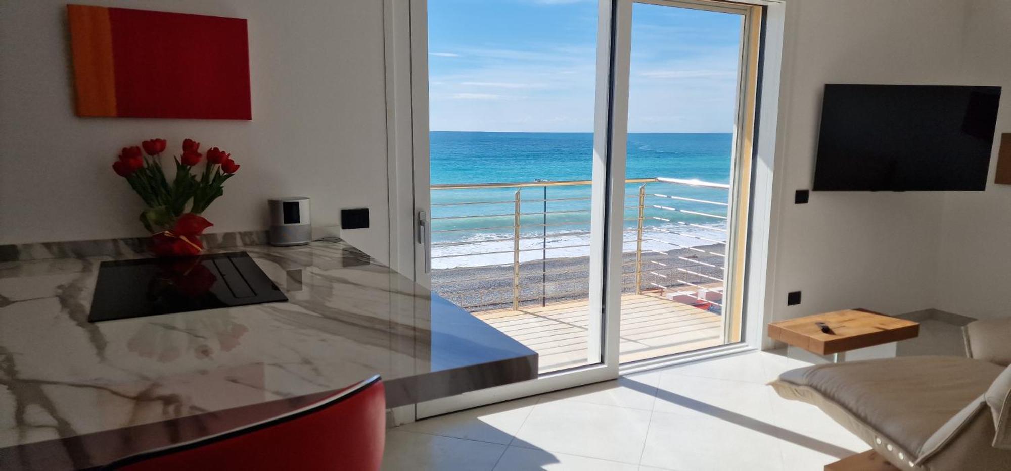 Mare Blu Apartment Ventimiglia Luaran gambar